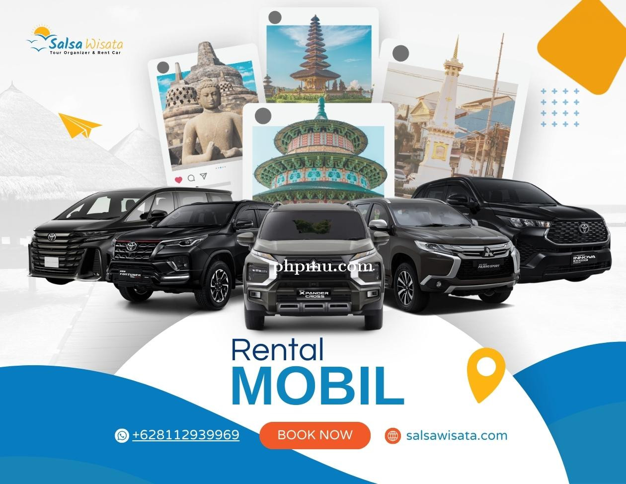 Rental Mobil Jogja untuk Trip Sehari Keliling Yogyakarta